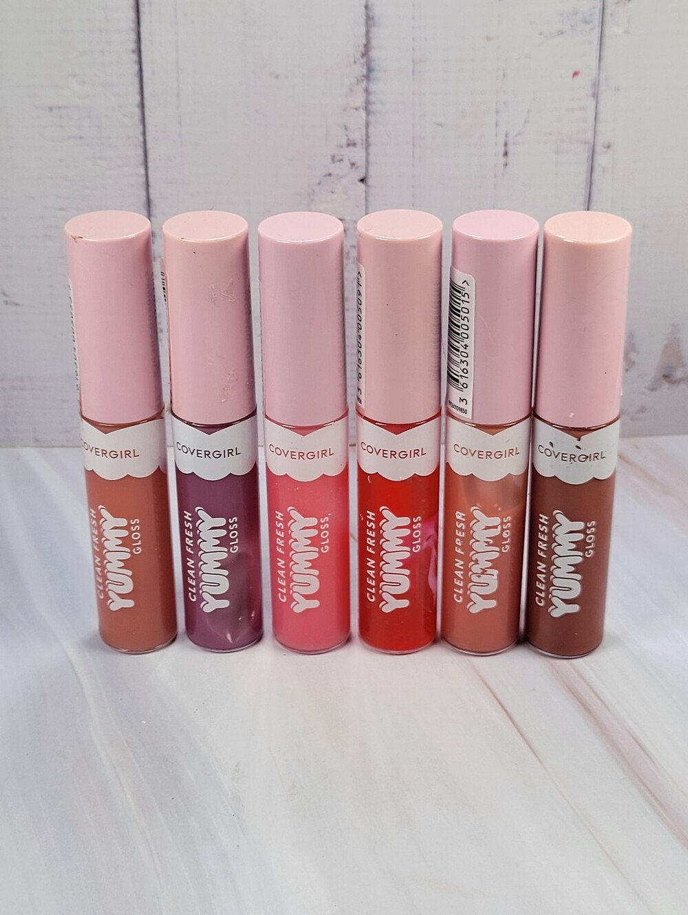 CoverGirl Clean Fresh Yummy Gloss Lip Gloss Bundle NEW!